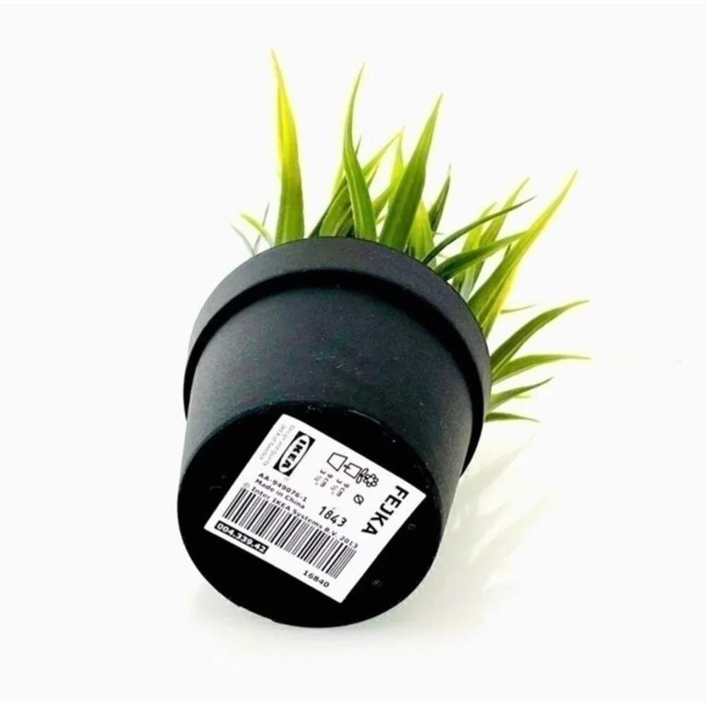 2x IKEA Fejka Artificial Potted Wheat Grass Plant Indoor Outdoor 4